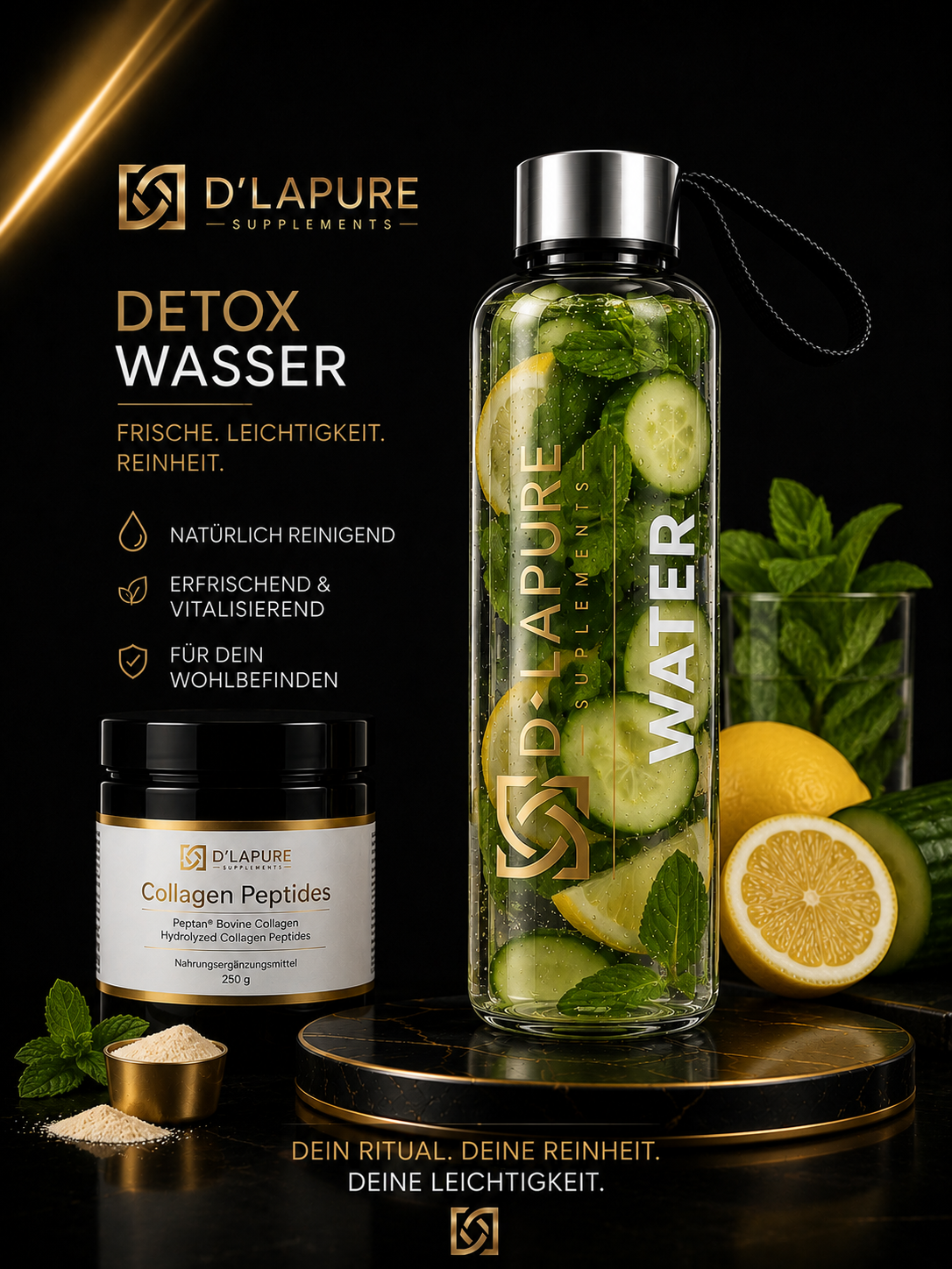 D’LAPURE RITUAL – Wasserflasche