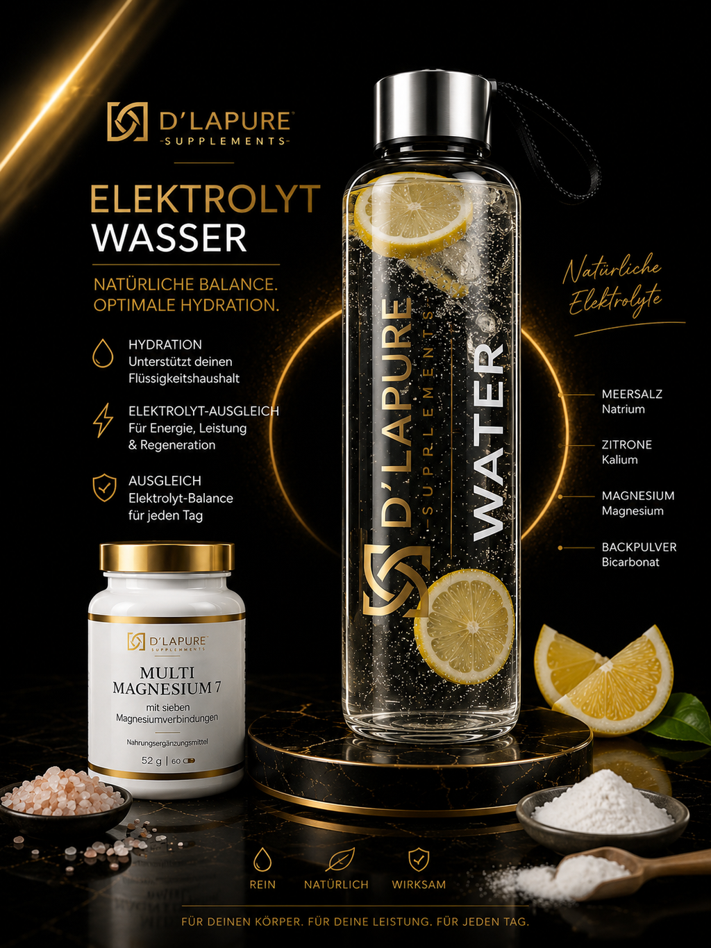 D’LAPURE RITUAL – Wasserflasche