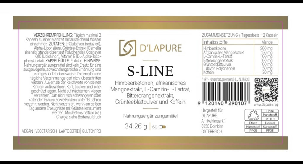 S-LINE – Premium Figur- & Gewichtsmanagement-Komplex