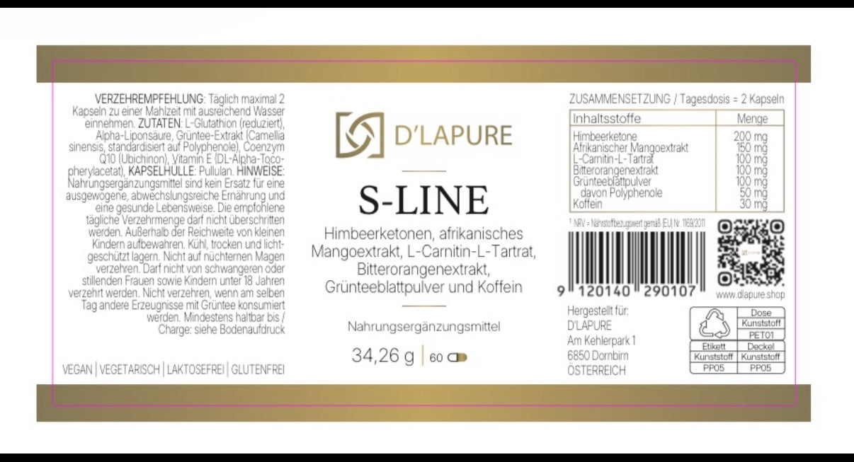 S-LINE – Premium Figur- & Gewichtsmanagement-Komplex