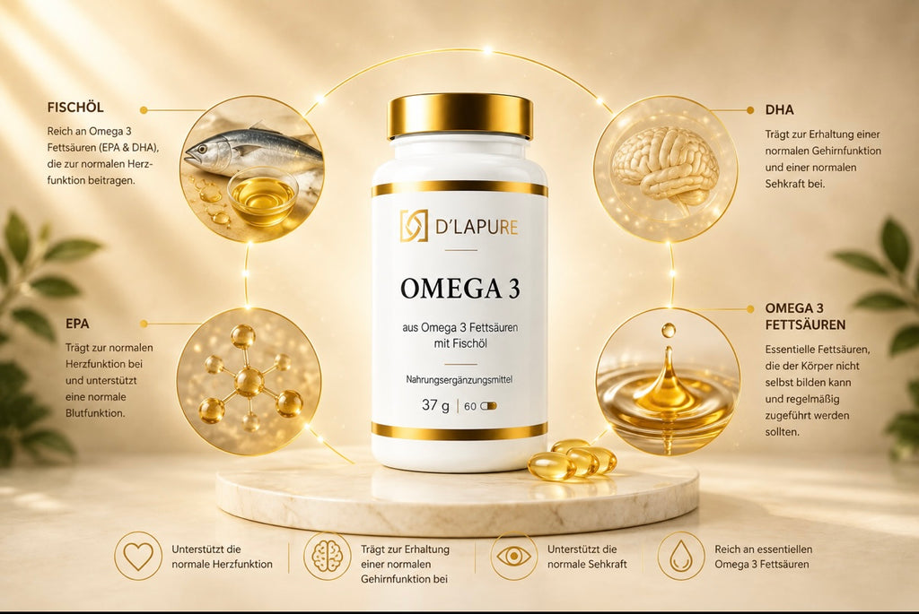 Omega 3 – Premium Fischöl-Komplex