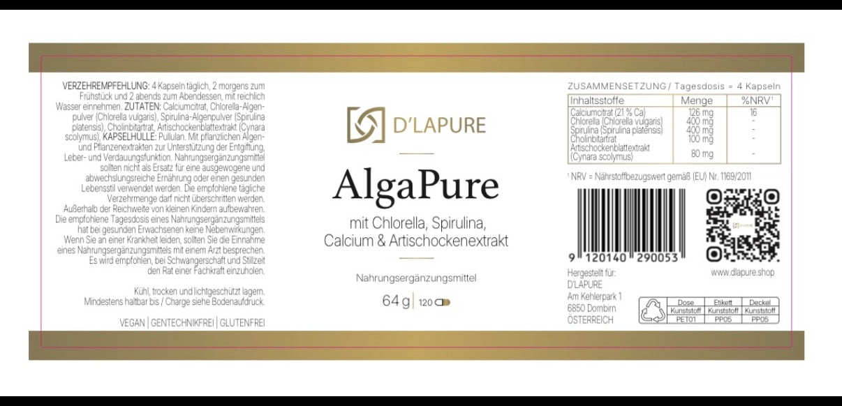 AlgaPure – Premium Pflanzenalgen-Komplex