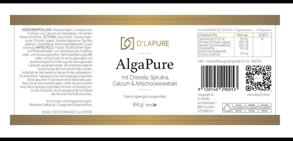 AlgaPure – Algen-Komplex