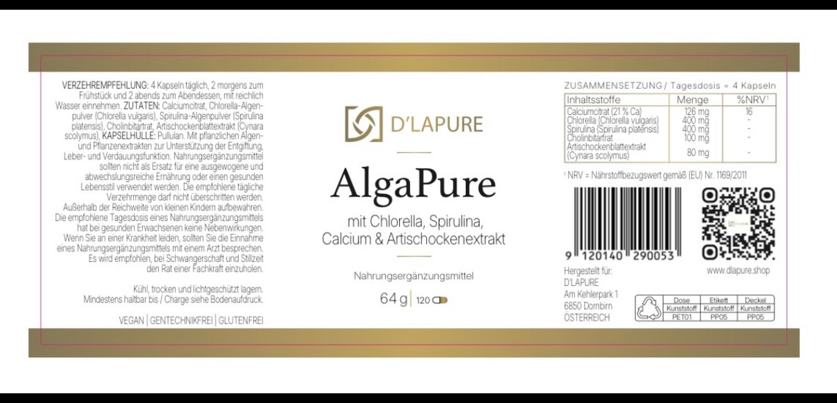 AlgaPure – Algen-Komplex