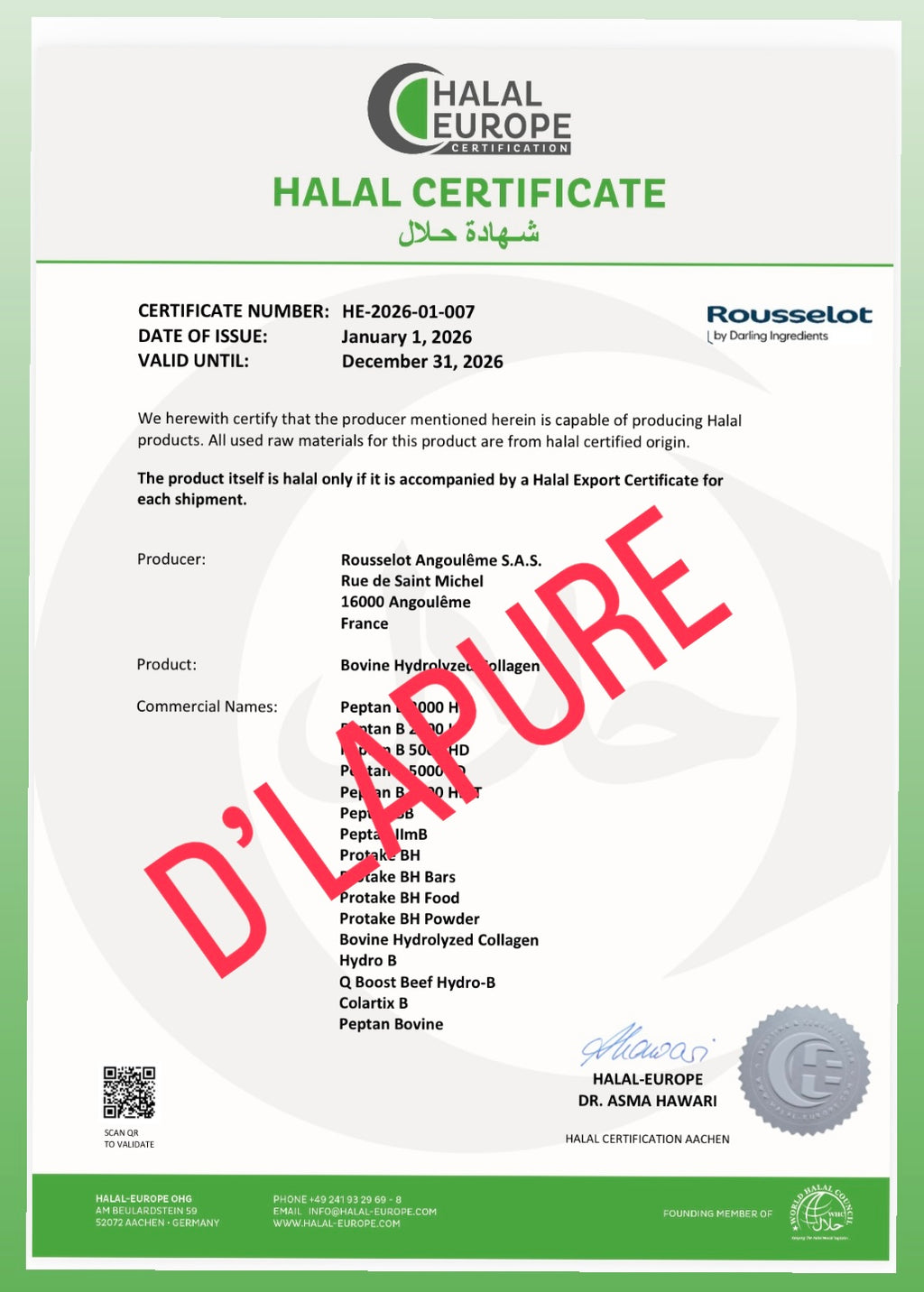 Collagen Peptides – Rinderkollagen
