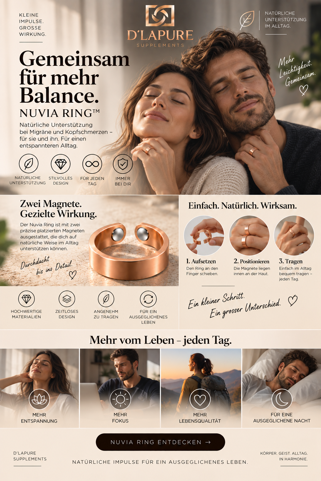 NUVIA RING
Magnet. Balance. Everyday.