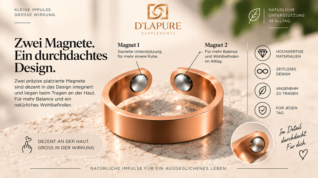 NUVIA RING
Magnet. Balance. Everyday.