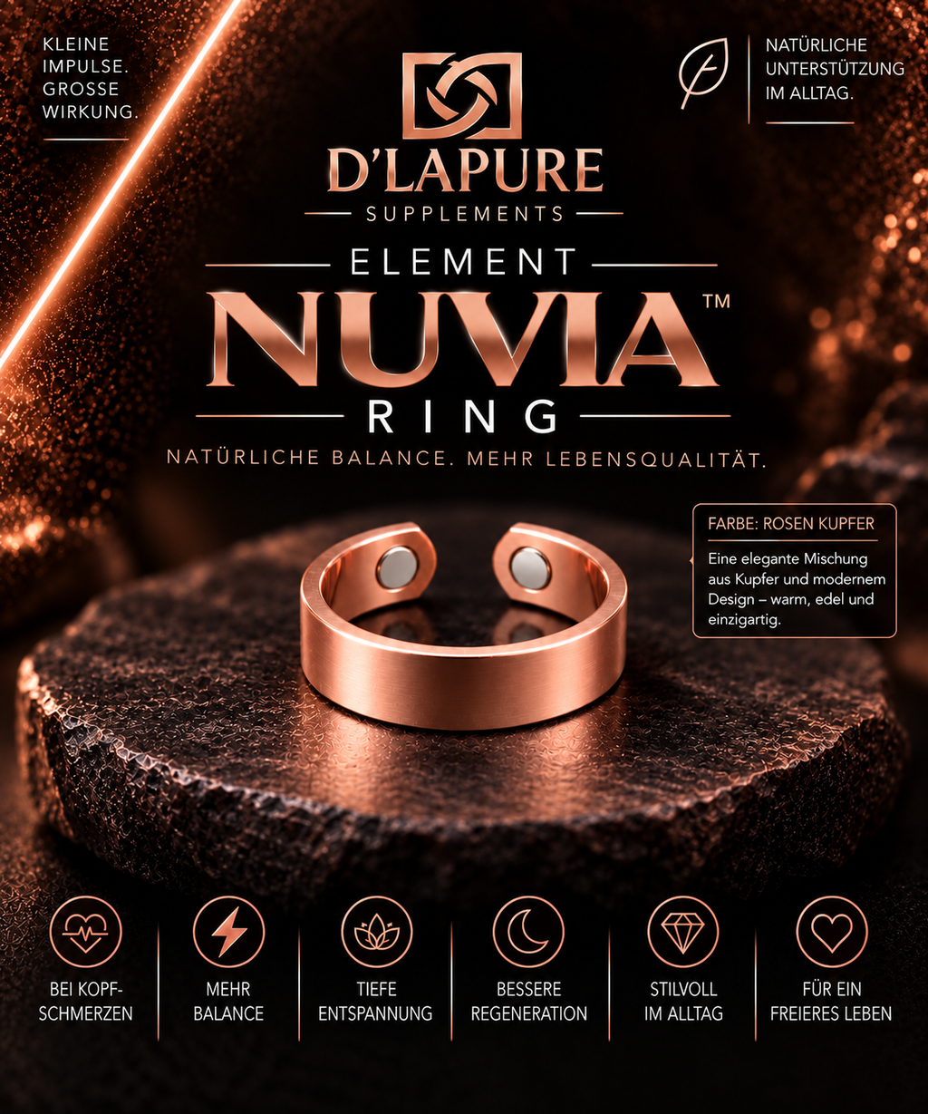 NUVIA RING
Magnet. Balance. Everyday.