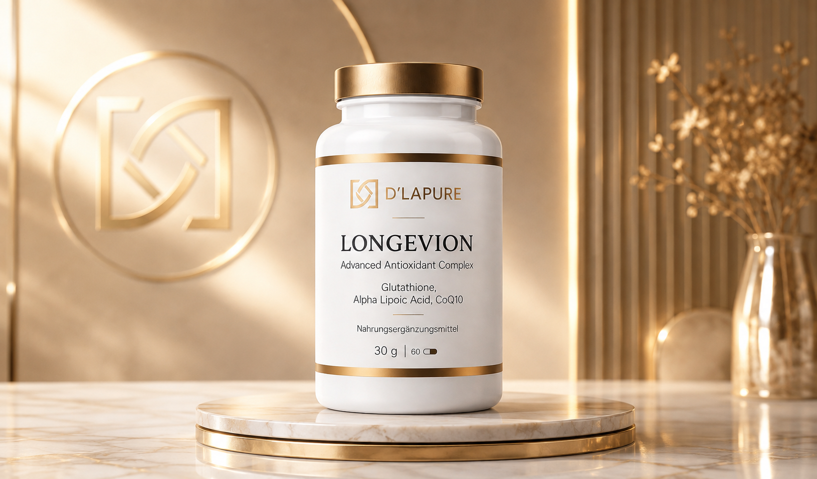 LONGEVION – Premium Antioxidantien-Komplex für Vitalität & Zellschutz