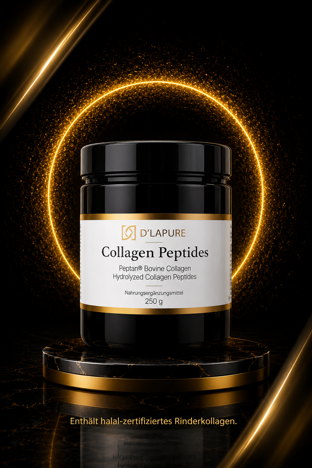 Collagen Peptides – Premium Rinder-Kollagen
HALAL ZERTIFIZIERTES RINDER-KOLLAGEN