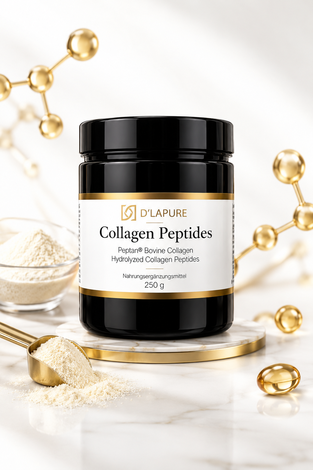 Collagen Peptides – Premium Rinder-Kollagen
HALAL ZERTIFIZIERTES RINDER-KOLLAGEN