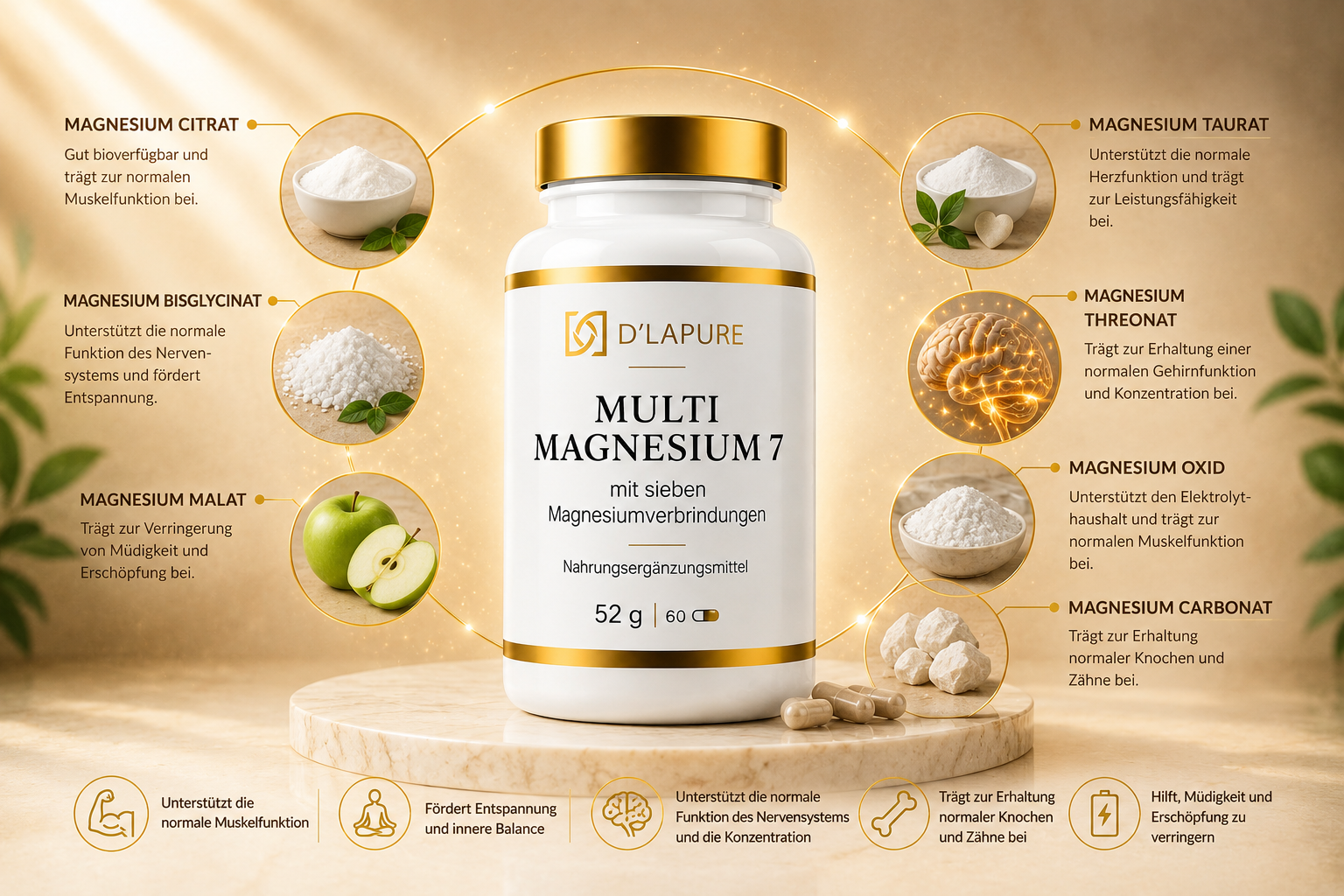 Multi Magnesium 7 – Premium Magnesium-Komplex