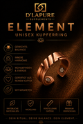 D’LAPURE ELEMENT-UNISEX -Ring