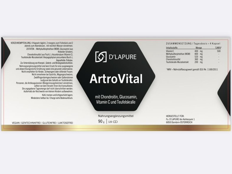 ArtroVital – Premium Gelenk- &amp; Beweglichkeitsformel